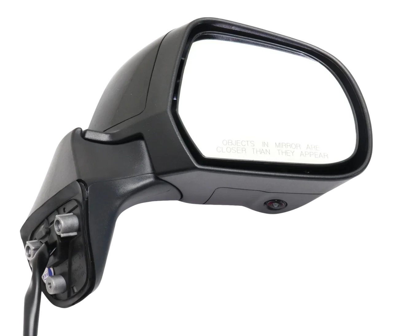 VERSA NOTE 14-19 MIRROR RH; Power; Manual Folding; Heated; Paintable; w/ Side View Camera; (Exc. SR Model)