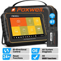 Foxwell GT60 Wireless Bluetooth Automotive Bi-directional Diagnostic Scanner 24+ Maintenance Services Full System OBD2 Scanner Code Reader for 12V Cars; EOBD OBD Scan Tool Vehicle Analyzer with Bag