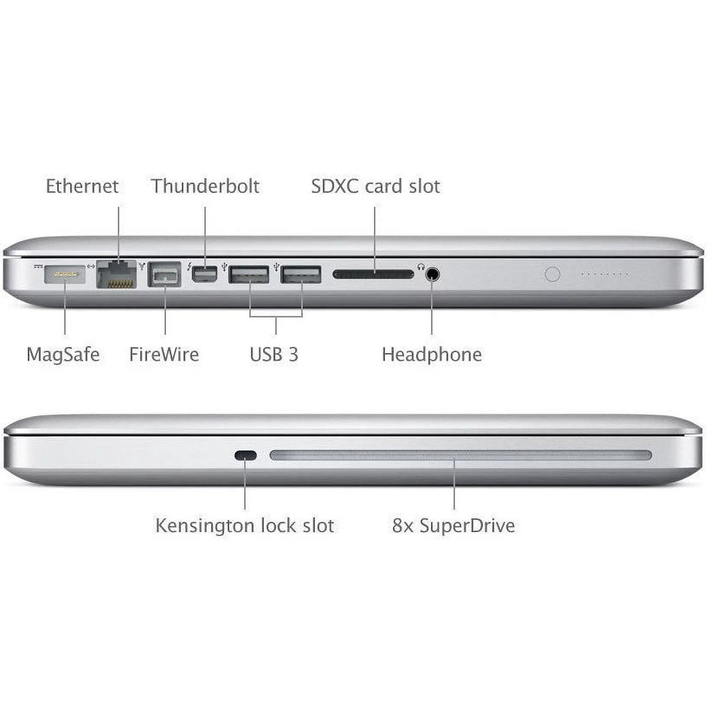 Apple MacBook Pro 13.3 millimeter Laptop (Intel Core i5 2.5 GHz; 4 GB 1600MHz DDR3L RAM; 500 GB HDD) MD101LL/A (Certified Used)