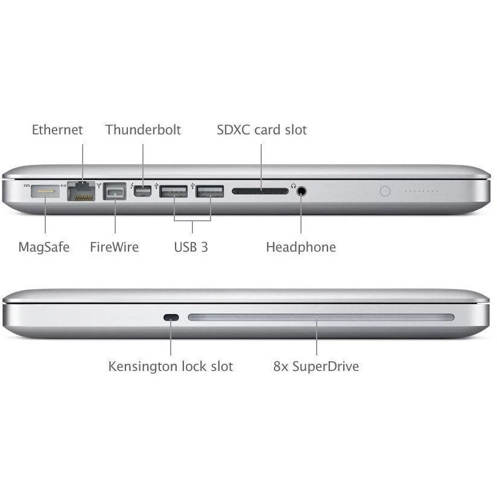 Apple MacBook Pro 13.3 millimeter Laptop (Intel Core i5 2.5 GHz; 4 GB 1600MHz DDR3L RAM; 500 GB HDD) MD101LL/A (Certified Used)