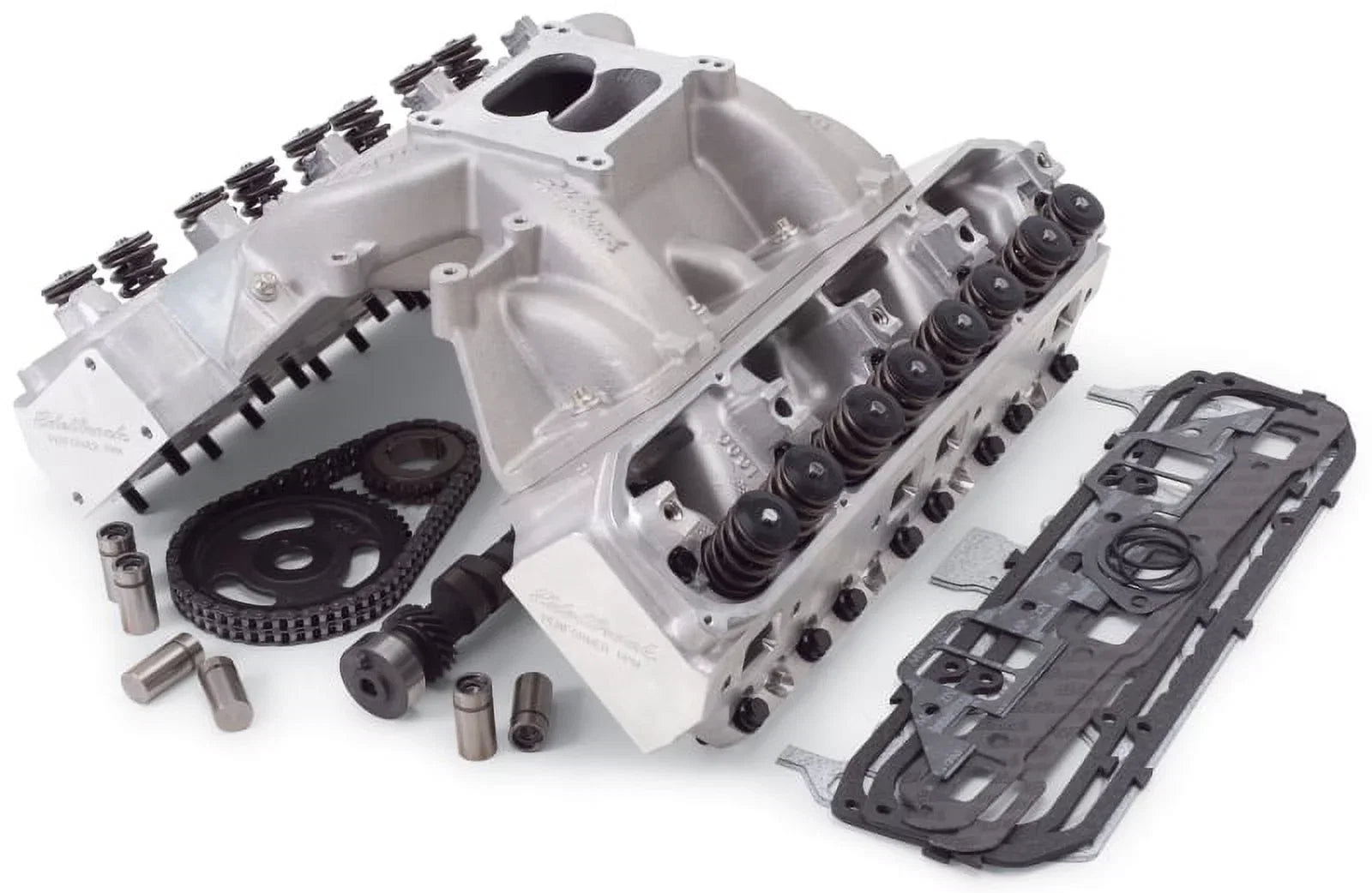 Edelbrock Total Power Package Top End Kit for Chrysler 440 Big-Block Fits select: 1968-1973 DODGE CHARGER; 1968-1970 PLYMOUTH SATELLITE