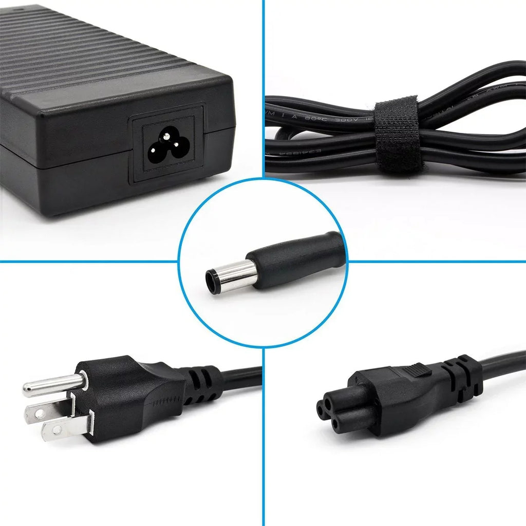 AC Adapter for 19.5V 9.23A 180 Watt for DELL G3 3579 G5 15 5587 G7 15 7588 Laptop Power Supply Cord Cable Charger