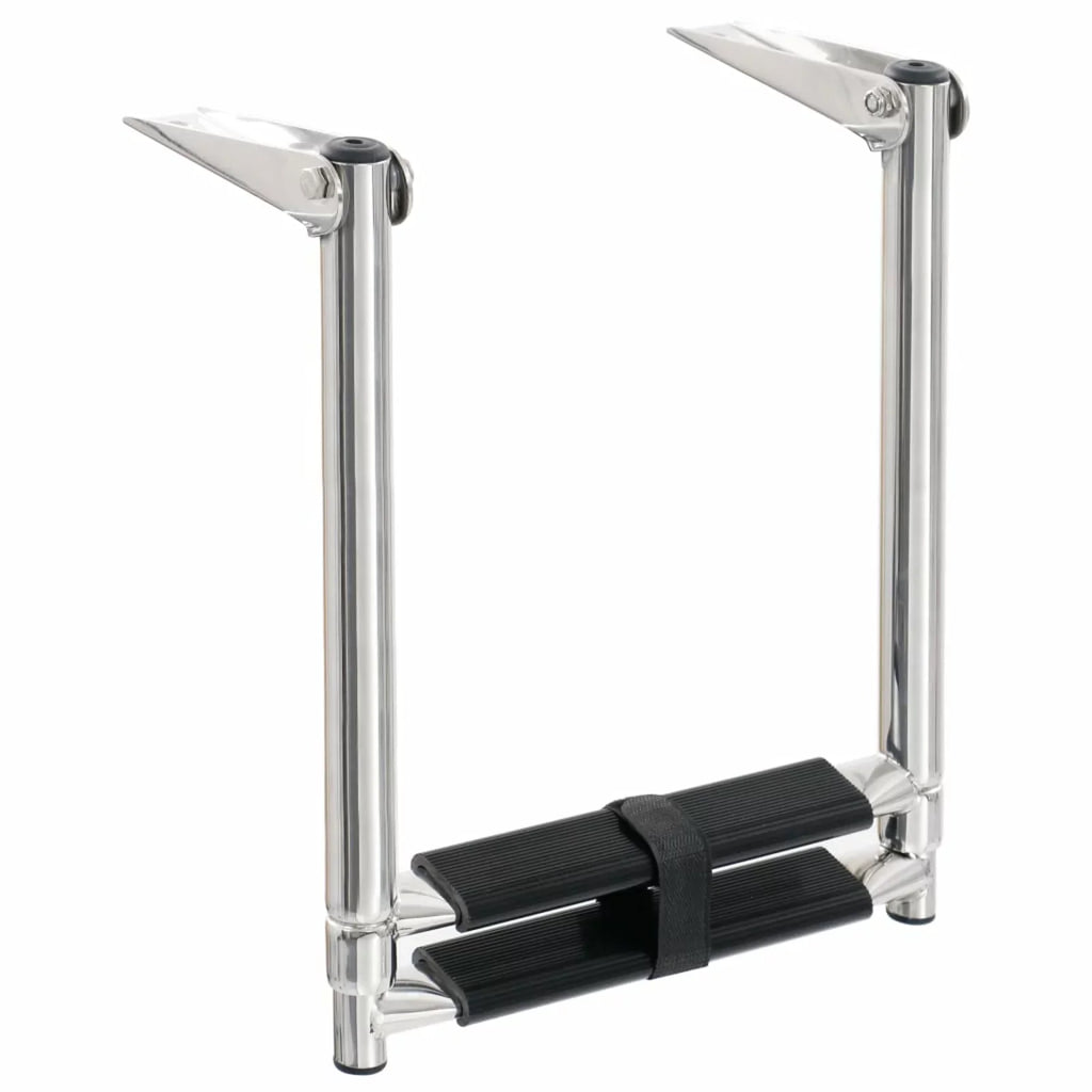 Carevas Folding Boarding Ladder 2-step Stainless Steel
