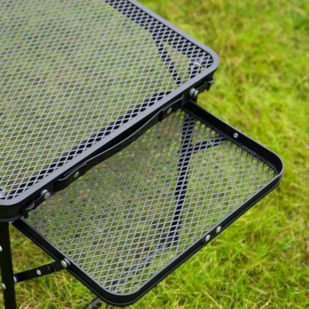OWSOO Folding Table; Compact and Portable; Essential for Picnics and Camping; Food Prep Station