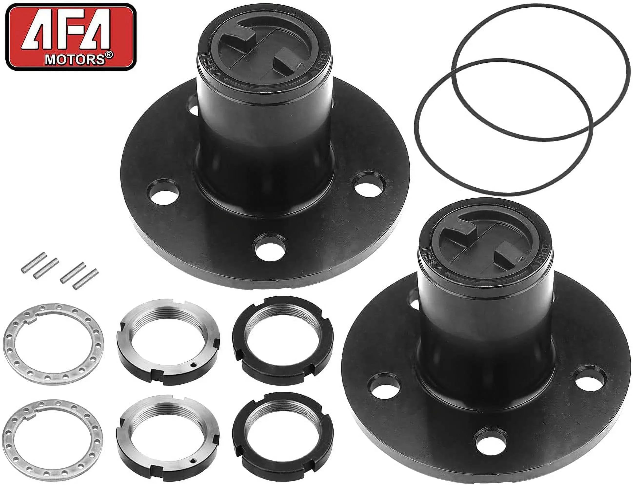 Afa Motors (4WD) Manual Locking Hub Fit 1990-1994 Ford Explorer; 1990-1997 Ford Ranger; 1994-1997 Mazda Pickup; 1990-1994 Mazda Navajo; 4x4 Locking Hubs (2 Pack)