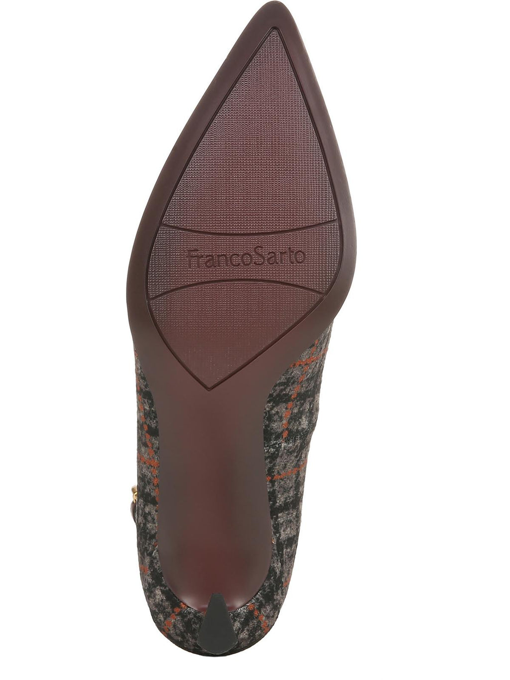 Franco Sarto Womens Danielle Pattern Ankle Strap Pumps