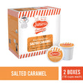 Junior's Most Fabulous Salted Caramel; Medium Roast Single Serve Cups 2 Boxes 18 Ct each