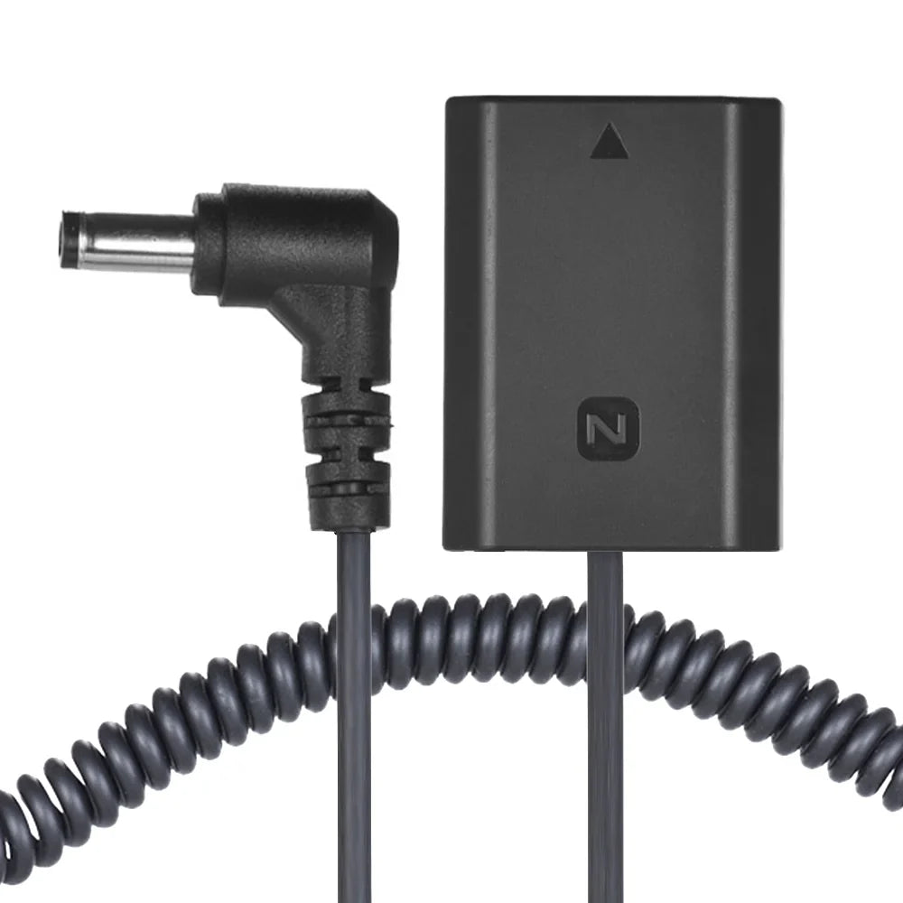 Andoer Adapter;A7iii A9 A7riiiCoupler Cable BatteryCoupler Np-fz100 Dummy Battery A9 A7riii A7siii Dummy BatteryCable A7iii A9 Qisuo Eryue