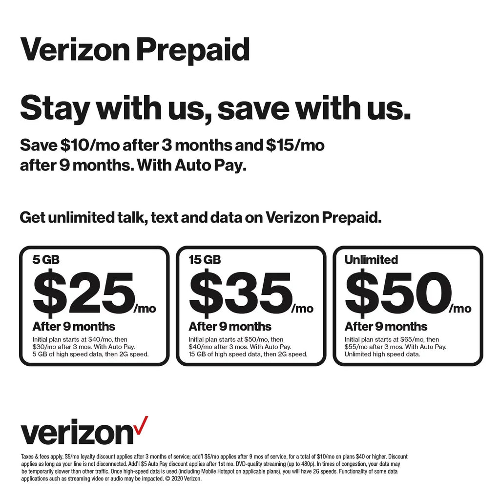 Verizon Orbic Wonder 16GB Prepaid Smartphone; Black