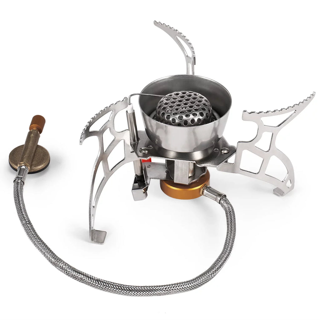 Lixada Windproof Backpacking Stove; Portable Cooking Stove for Outdoor Adventures