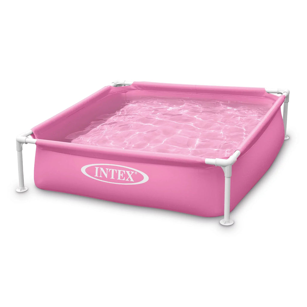 Intex Mini Framed Beginner Outdoor Kiddie Swimming Pool; Color Varies