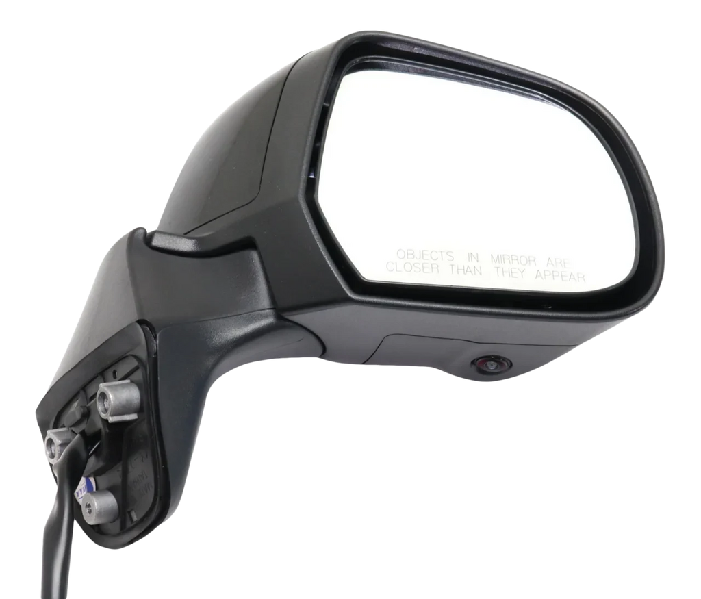 VERSA NOTE 14-19 MIRROR RH; Power; Manual Folding; Heated; Paintable; w/ Side View Camera; (Exc. SR Model)
