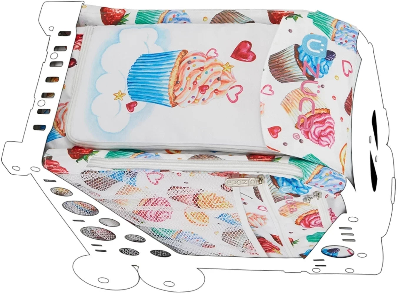 Zuca Removable Sweet Life Hand Washable Insert with -Resistant 600D Polyester