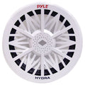 Pyle PLMRW8 8 millimeter 400 Watt Peak 4 Ohm Resistant Marine Subwoofer; White