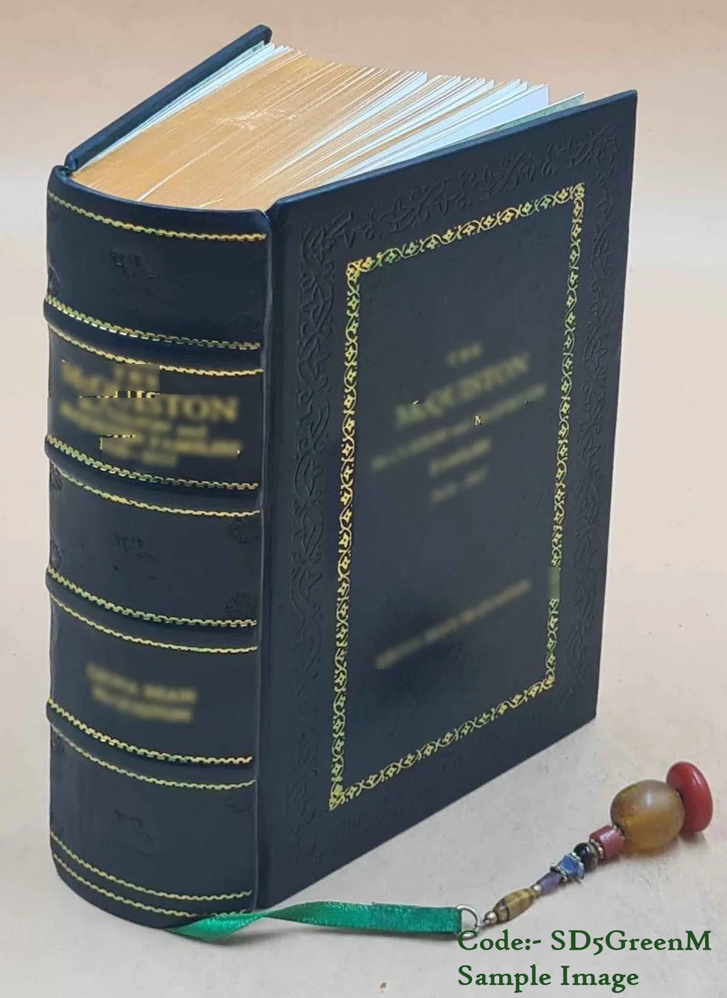 La prison d'Ã‰dimbourg / Walter Scott ; traduction de M.-L. Daffry de La Monnoye;... ; dessins de MM. H. Clerget; Ferdinandus; D. Maillart et Pellicer 1884 [Premium Leather Bound]