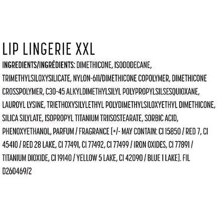NYX Professional Makeup Lip Lingerie XXL Matte Liquid Lipstick; Push'D Up 1.0 EA Pack of 2