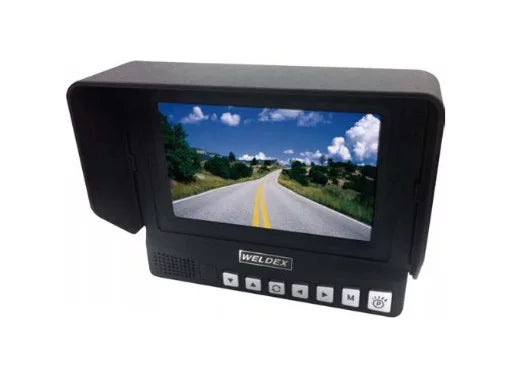 WDRV-8464M; 8" 4-Camera Input Color LCD Back Up Monitor