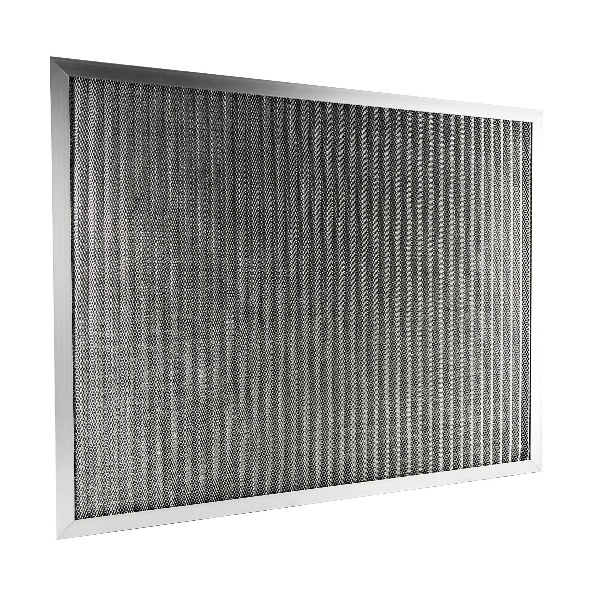 Aluminum Electrostatic Air Filter (18" x 24" x 1"); Washable Furnace Central AC Air Filter