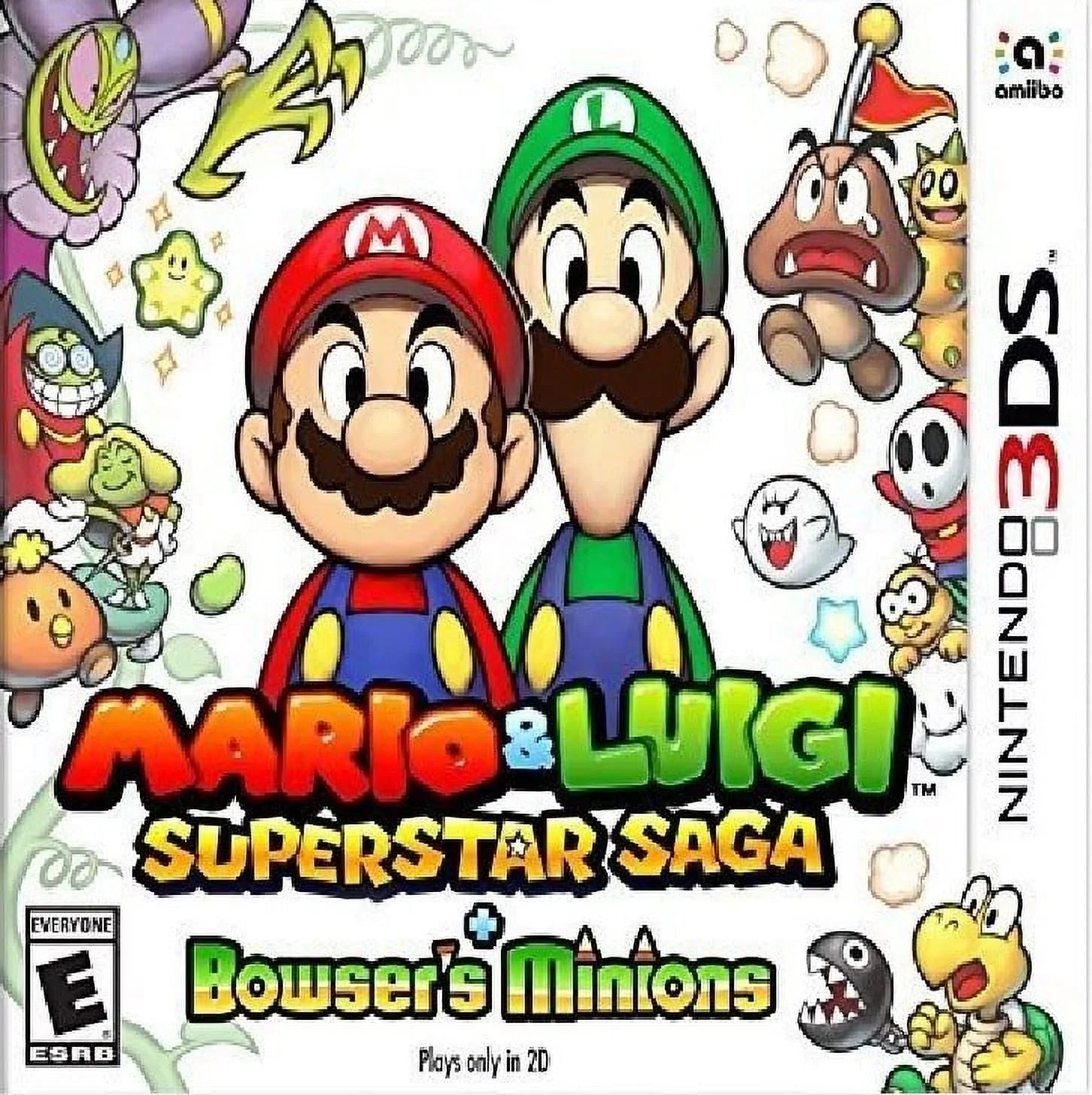 Restored Mario & Luigi: Superstar Saga + Bowser's Minions (Nintendo 3DS; 2017) RPG Game (Refurbished)