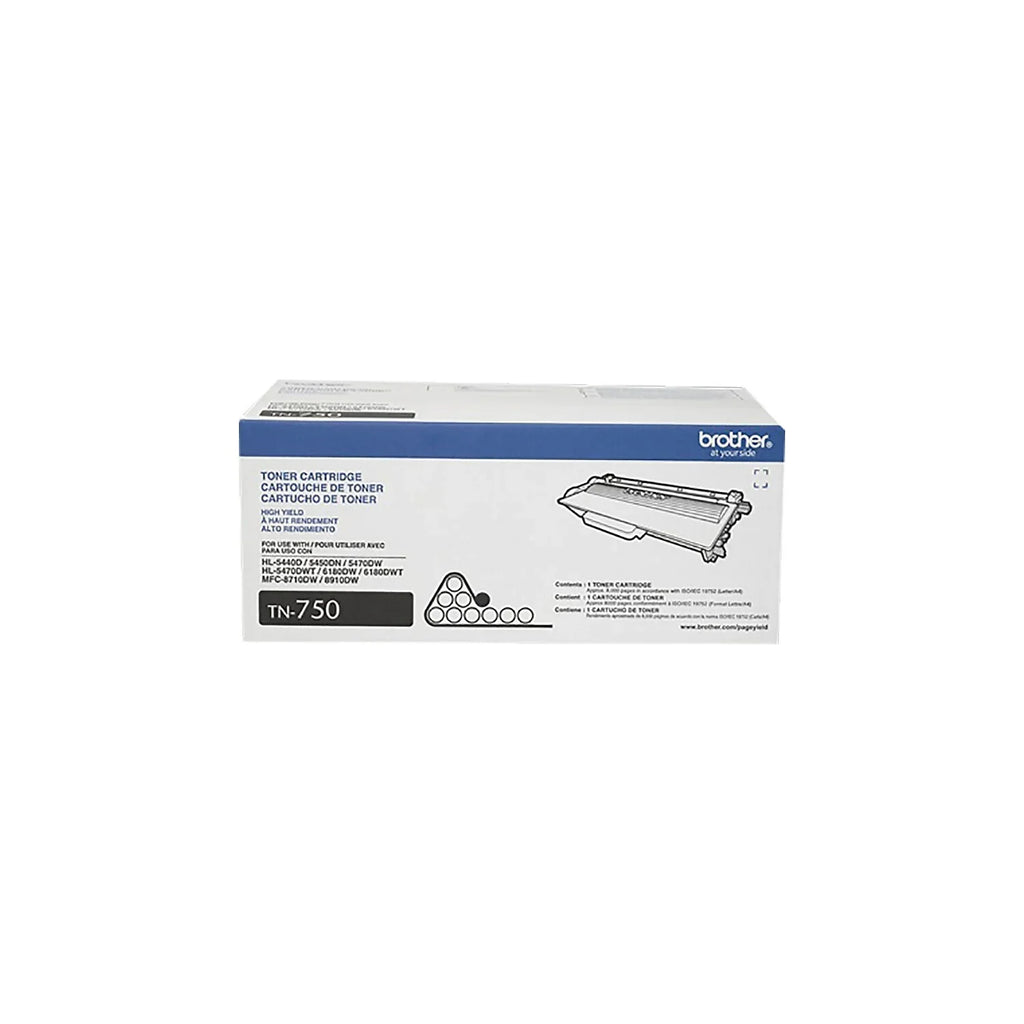 Brother Genuine High-yield Black Printer Toner Cartridge; TN7502PK
