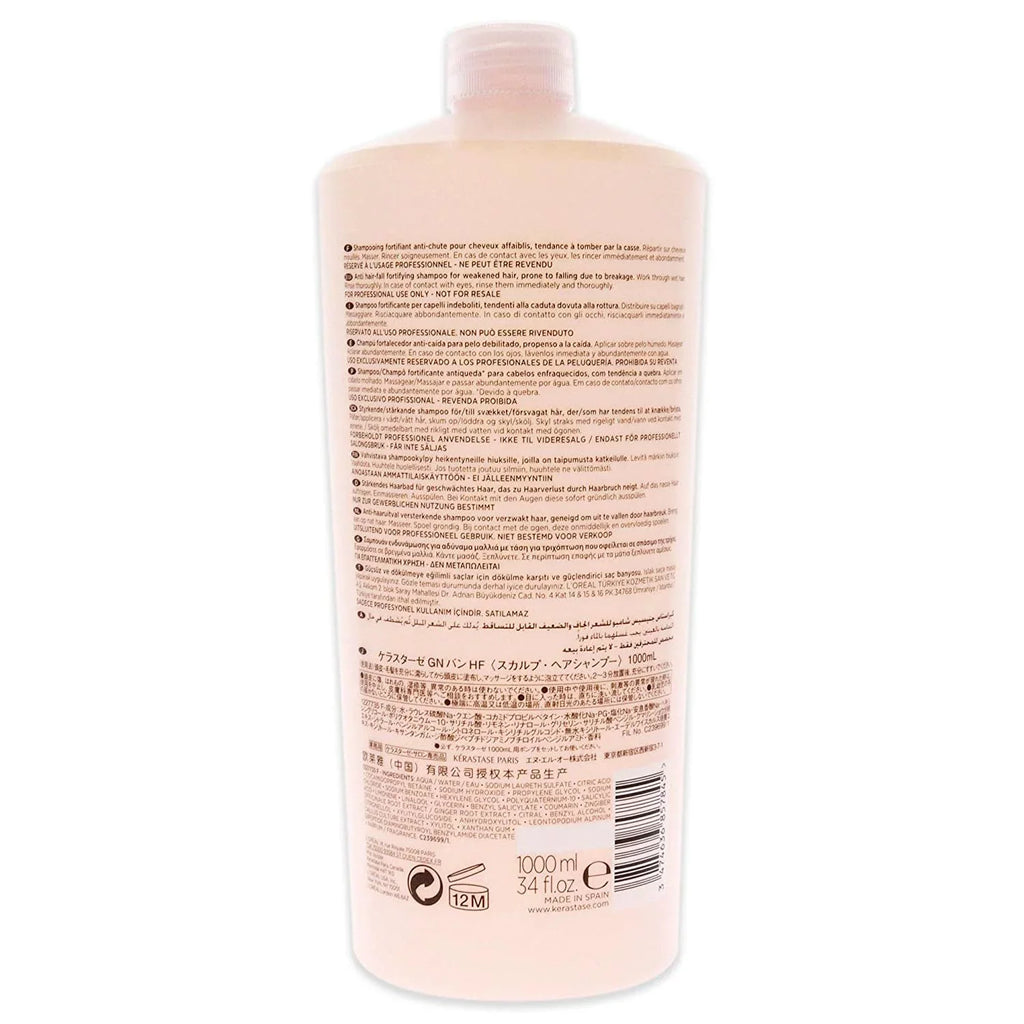 Kerastase Genesis Bain Hydra-Fortifiant Shampoo; 33.8 oz