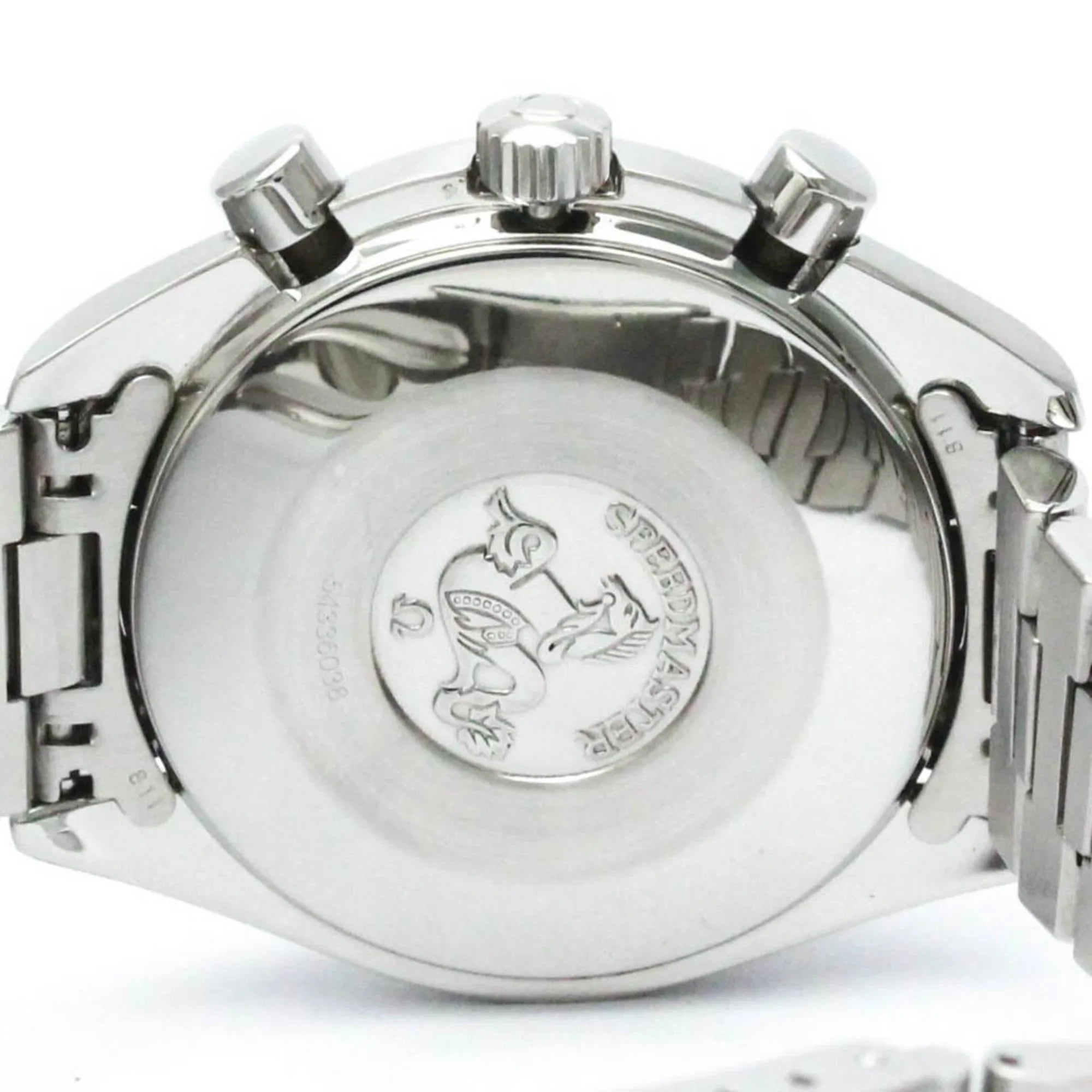 Pre-Owned Polished OMEGA Speedmaster Automatic Steel Mens Watch 3510.50 BF566331 (Good)