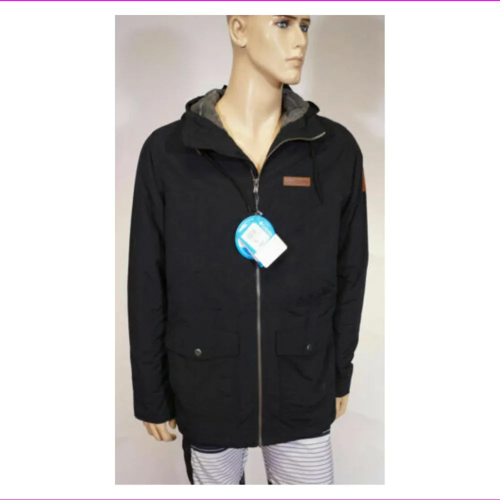 Columbia Men's Wheeler Lodge Jacket Black Sz M