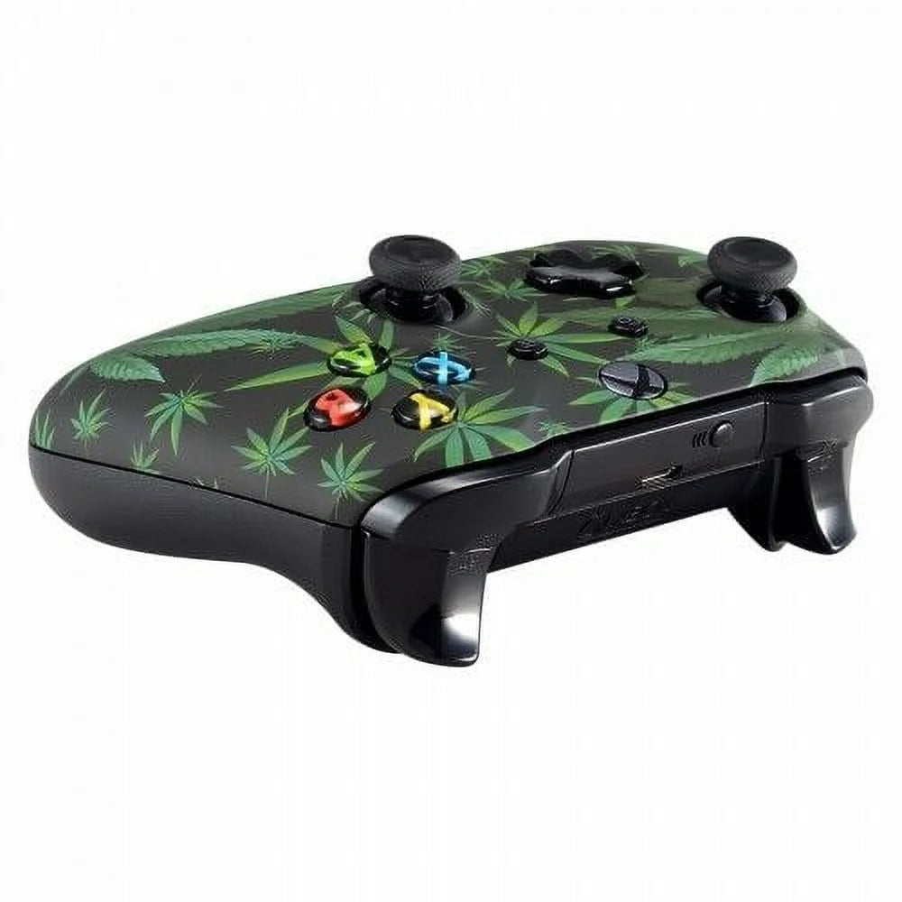 420 Black Xbox One S SMART Custom Rapid Fire Modded Controller. FPS mods. COD Warzone