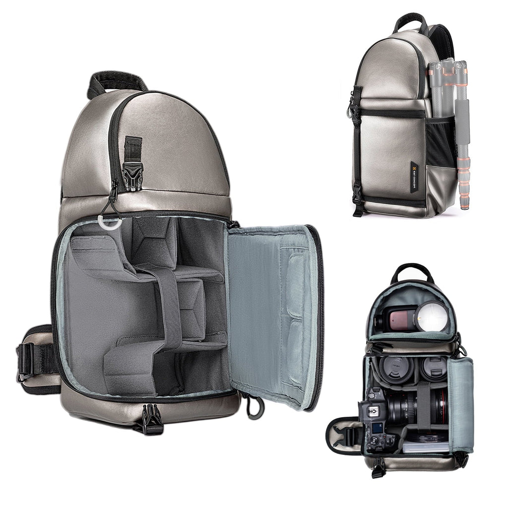 K&F CONCEPT Single Shoulder Bag;Dslr/slr/mirrorless Camera Case Fluidproof K F Camera Dslr/slr/mirrorless With Removable Camera Case And Fluidproof Dividers Fluidproof With F Camera Features