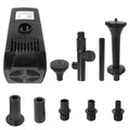 Sunnydaze Voltage-driven Pond Pump with Filter and 3 Heads Paint Heads - 120 Volts