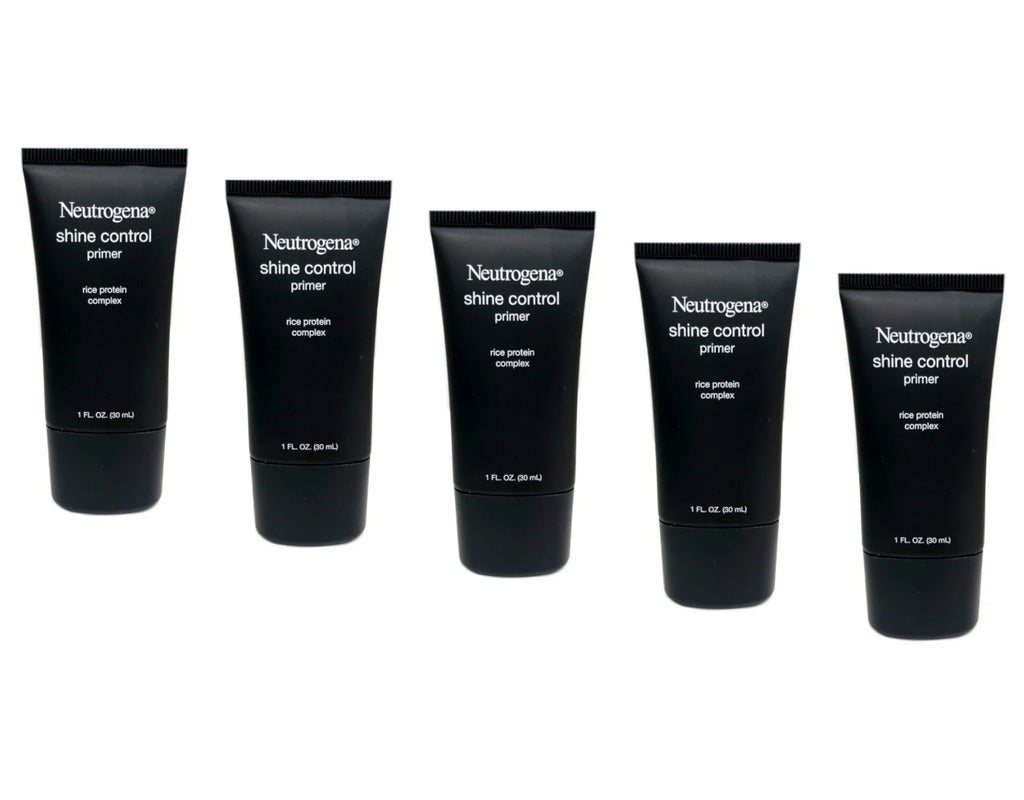 Neutrogena Shine Control Primer Rice Protein Complex; 1 Fl. Oz. - Pack of 5