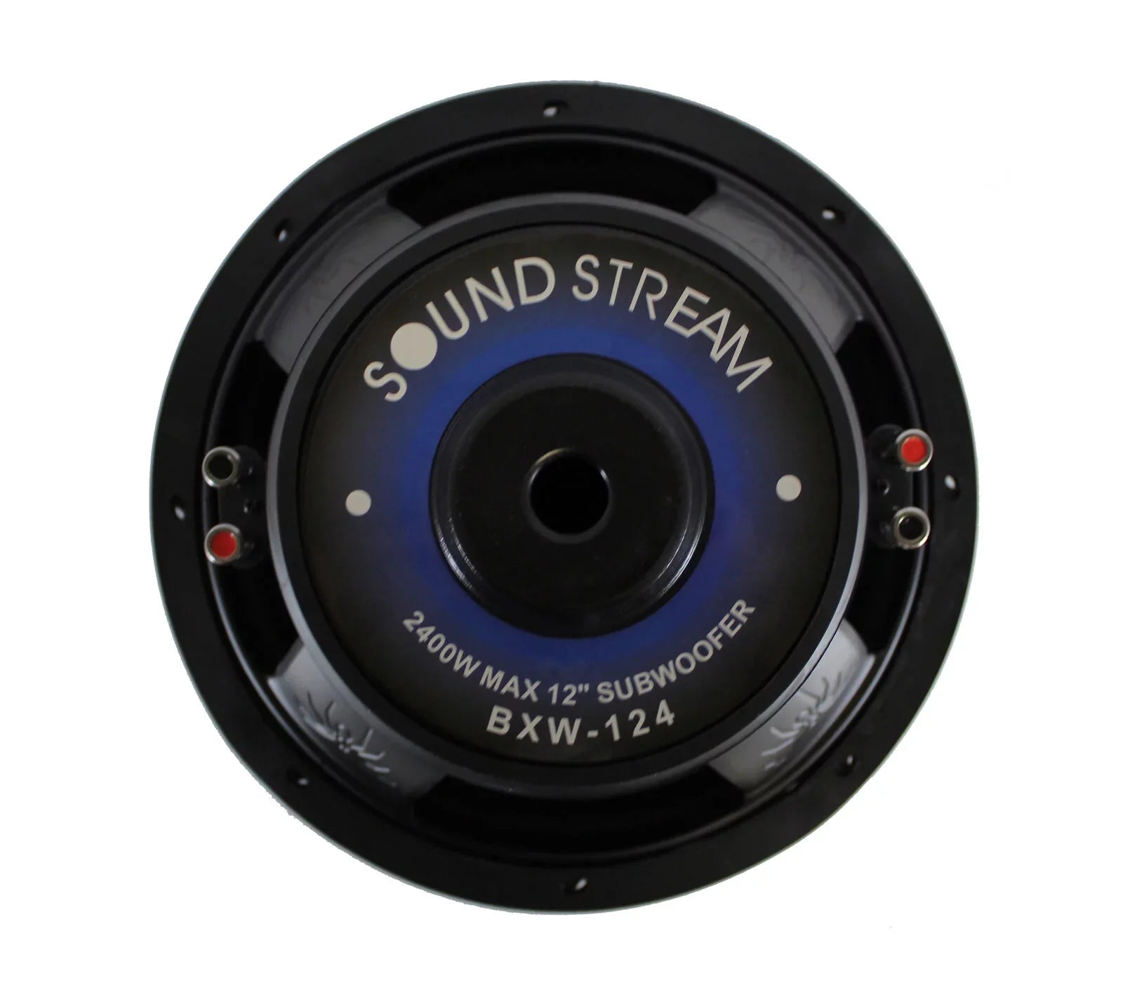 SoundStream BXW-124 2400 Watt 12” Dual 4 Car Subwoofer Speaker; Black