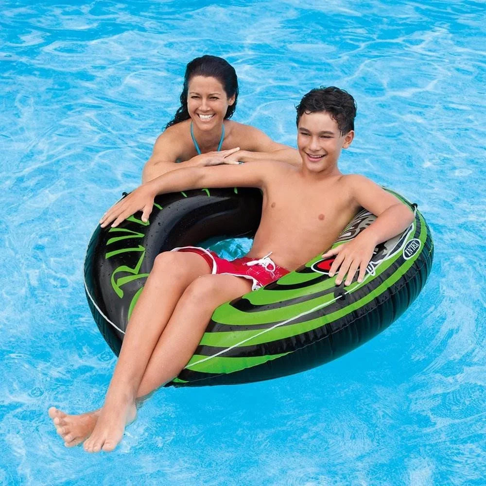 Intex River Rat 48-foot Inflatable Tube Raft For Lake; Pool; or River (10 Pack)