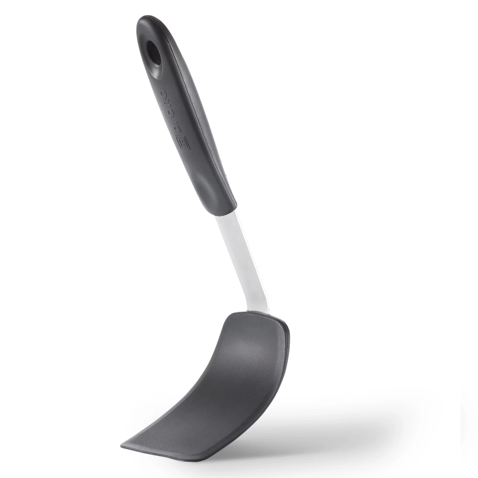 Di Oro Chef Series Standard Flexible Silicone Turner Spatula - 600F Heat Resistant Rubber Kitchen Spatula