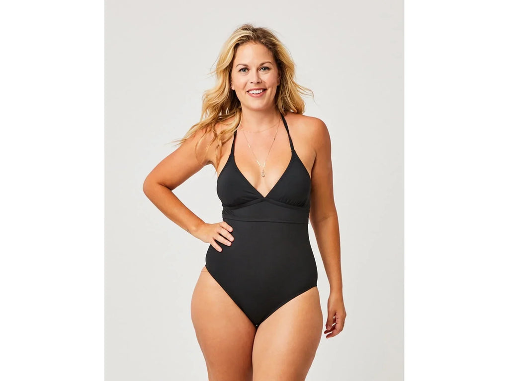 Carve Designs Dahlia One Piece - Womens; Black; Medium; TL