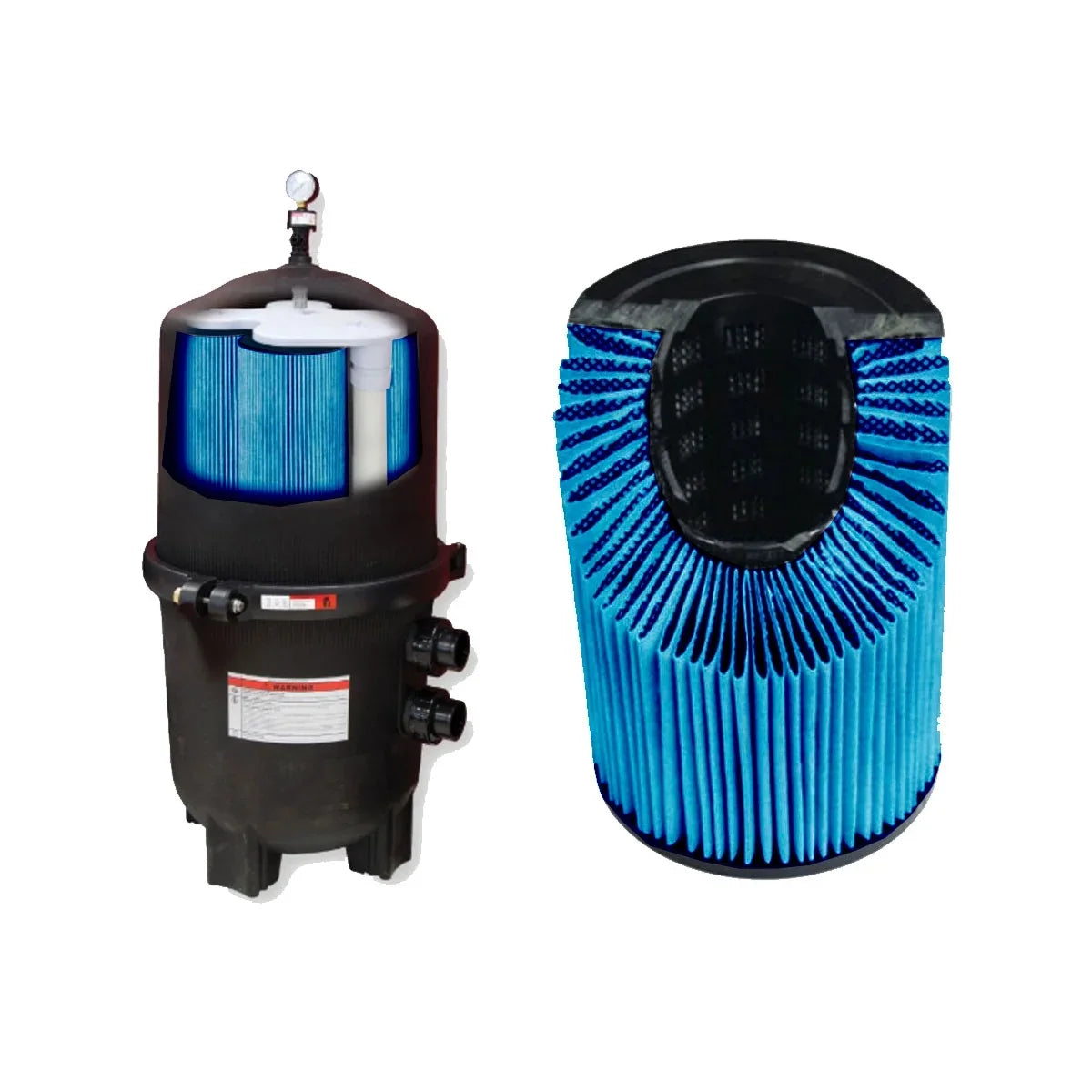 Rx Clear 425 Quad Cartridge Filter Tank