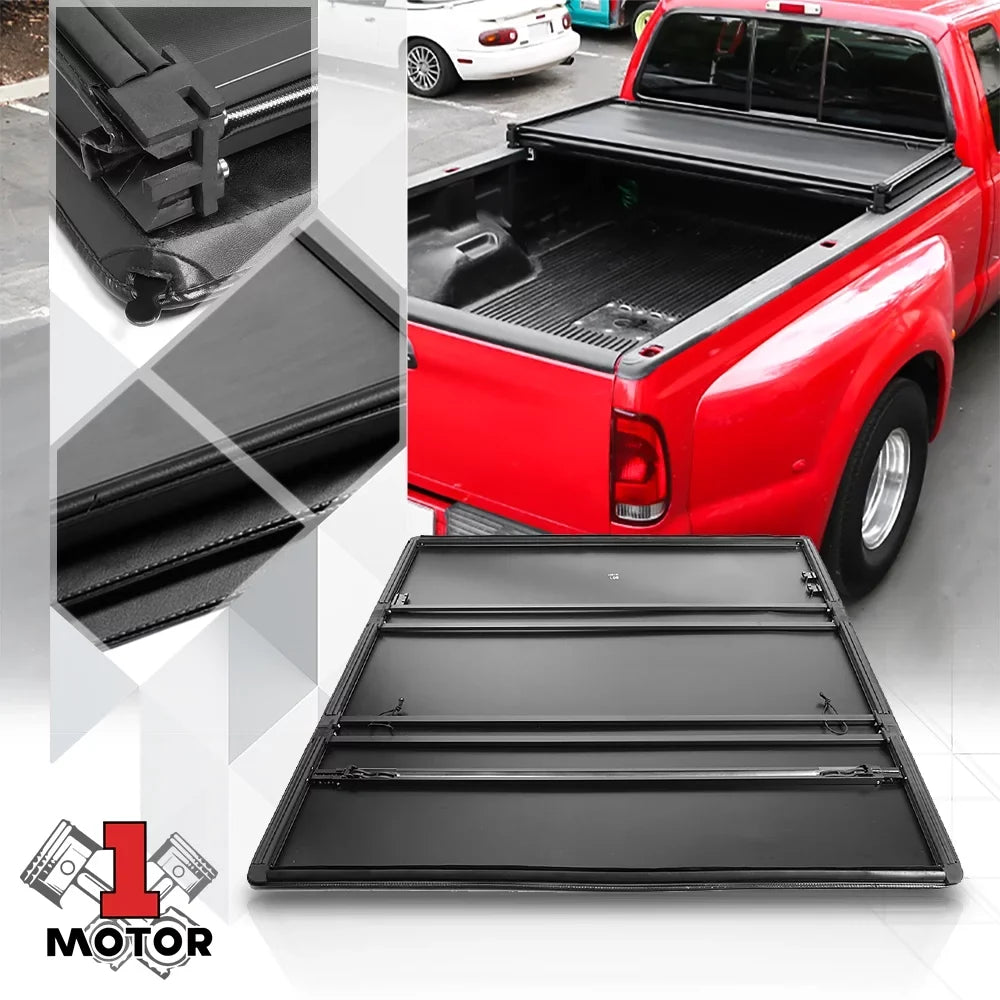 Short Bed Truck Tonneau Cover 5Ft Soft Tri-Fold Fleetside for 19-21 Ford Ranger