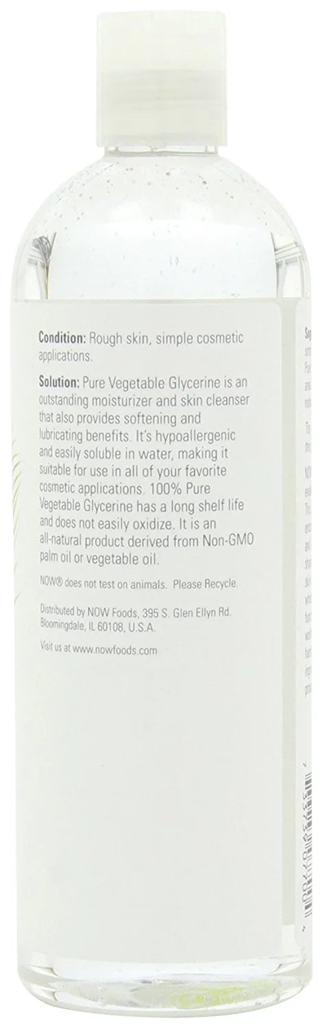 NOW Solutions Glycerine Vegetable; 16-Ounce