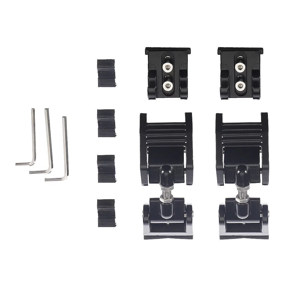 JLLOM Sturdy Black Hood Latch Lock Catch for Jeep Wrangler JK 07-18 - Defend Your Jeep in Style