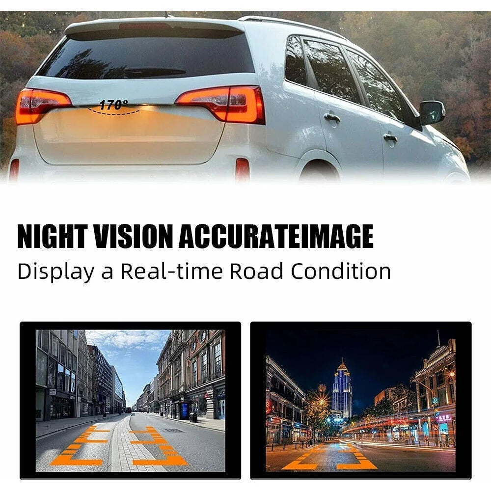 JLLOM Rear View Camera 68417057AA - Improve Your Visibility - Compatible with RAM PROMASTER 1500 2500 3500 (2018-2021)