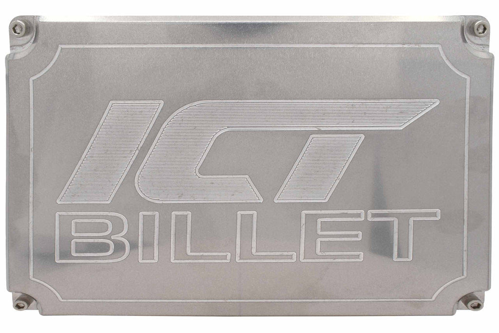ICT Billet LS Gen 3 ECM PCM Billet Dress Cover Compatible with Blue-Red Blue-Green LS1 LQ4 0411 P01 P59 Silverado Camaro Corvette Made in America 551968-LS11CV