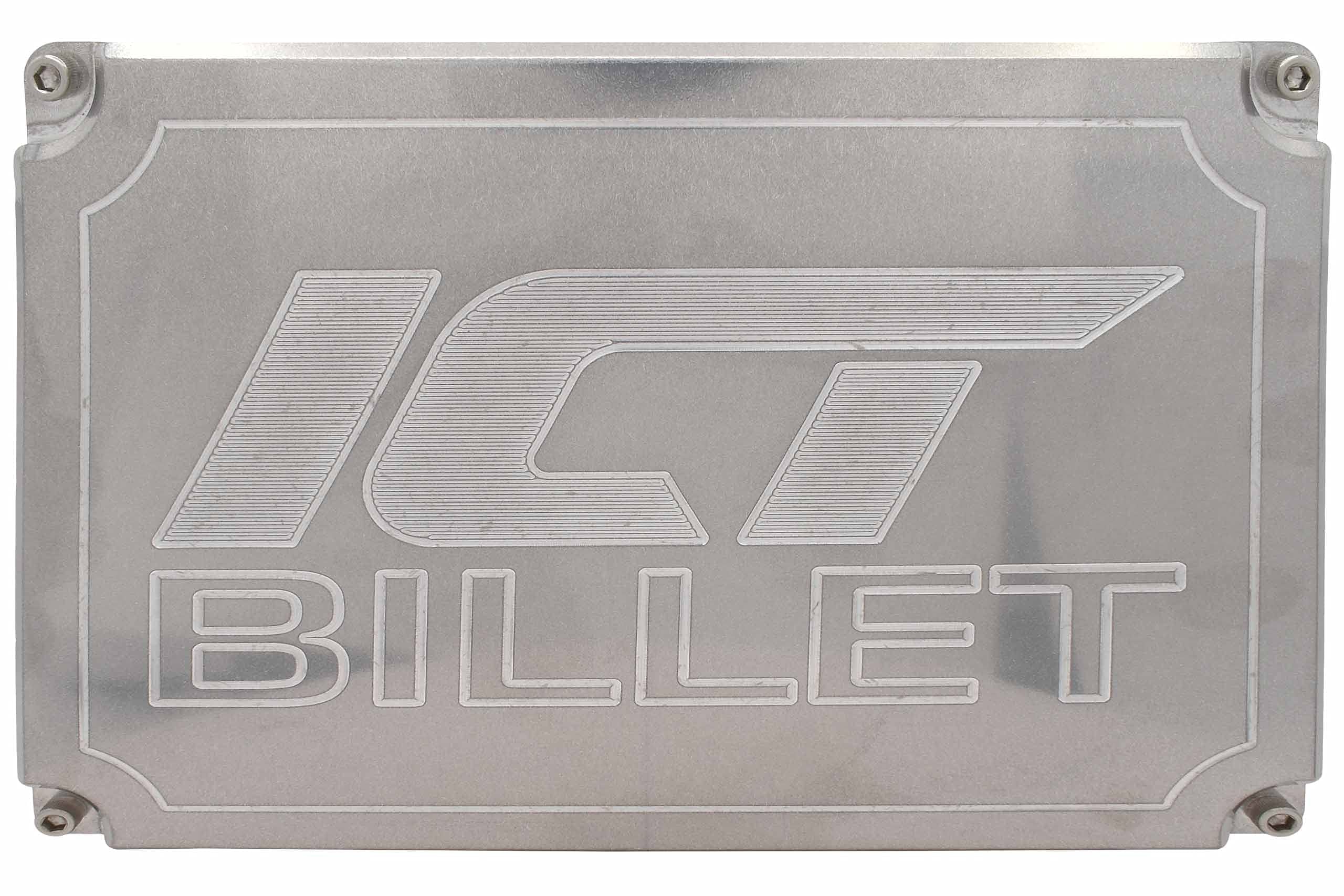 ICT Billet LS Gen 3 ECM PCM Billet Dress Cover Compatible with Blue-Red Blue-Green LS1 LQ4 0411 P01 P59 Silverado Camaro Corvette Made in America 551968-LS11CV