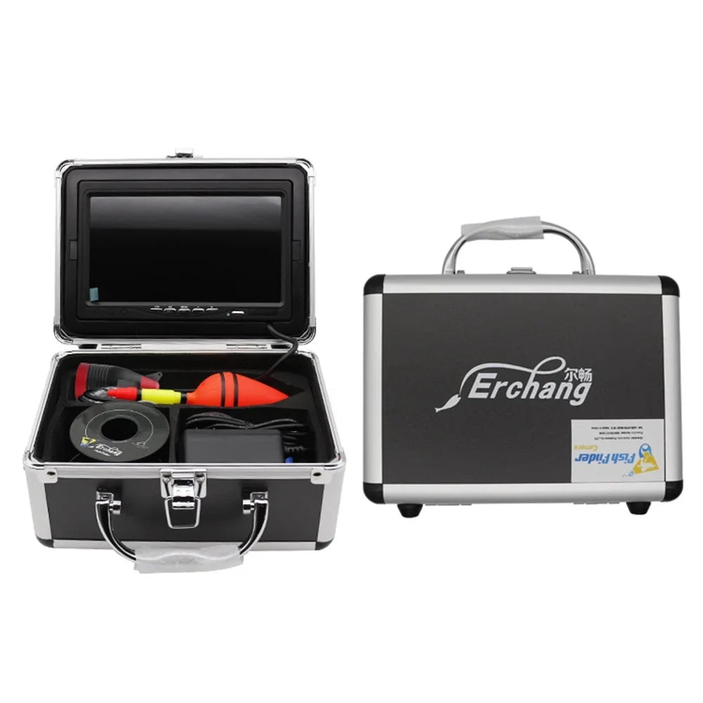 Erchang Underwater Fishing Camera Portable Fish Finder with 7 foot for Boat Kayak Lake Sea Fishing - Reliable Fish Tracking; Real-time ; -have for Fishing Excursions
