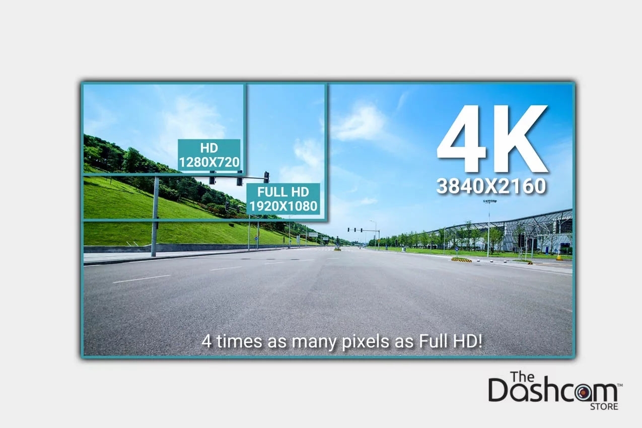 BlackVue DR900S-2CH Dual Lens 4K GPS WiFi Cloud-Capable Dashcam for Front and Rear w/ 128GB Memory Card