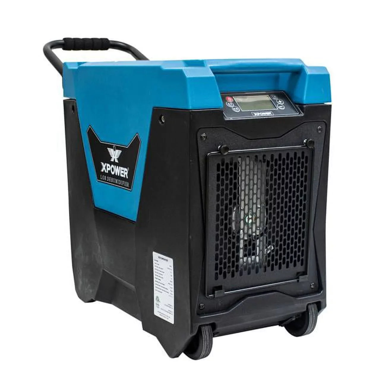 XPower 10 ft. LGR Dehumidifier with Automatic Purge Pump; Blue
