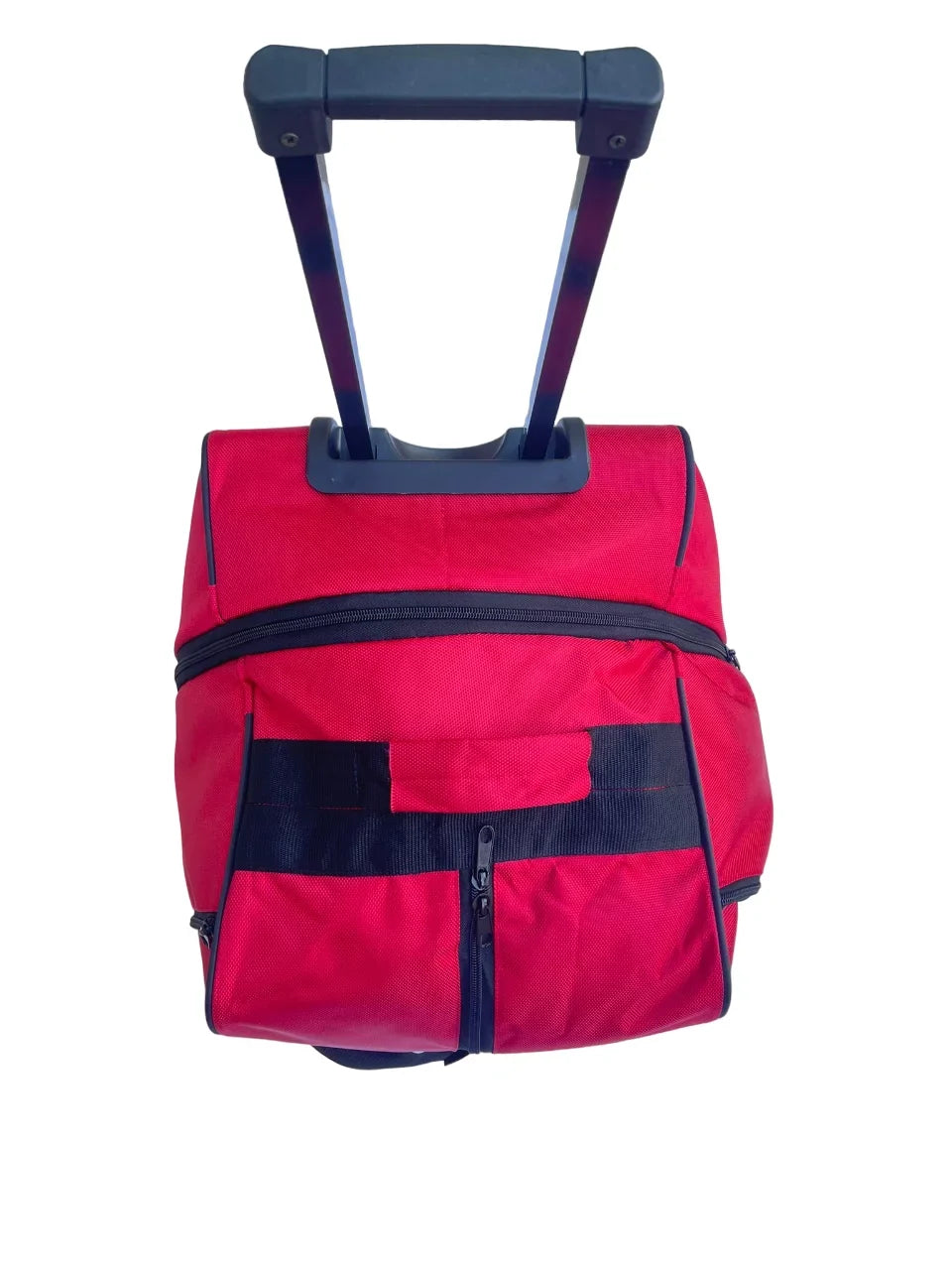 Rolling Duffel Bags 2x 28" Large Adjustable 60 Lb Capacity each with Wheels + Shoulder 20" Duffle Bag Set; Upright Rolling Travel Duffle Bag with Multi Pockets Lightweight Luggage (Red)