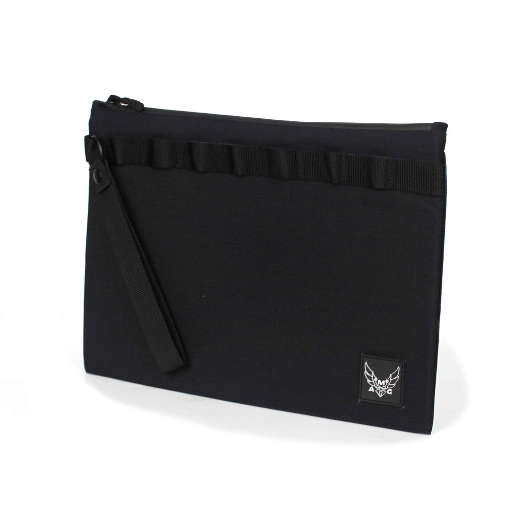 Atomic Mission Gear Unisex Travel Ragussa- Computer/Pad Carry Case -Black