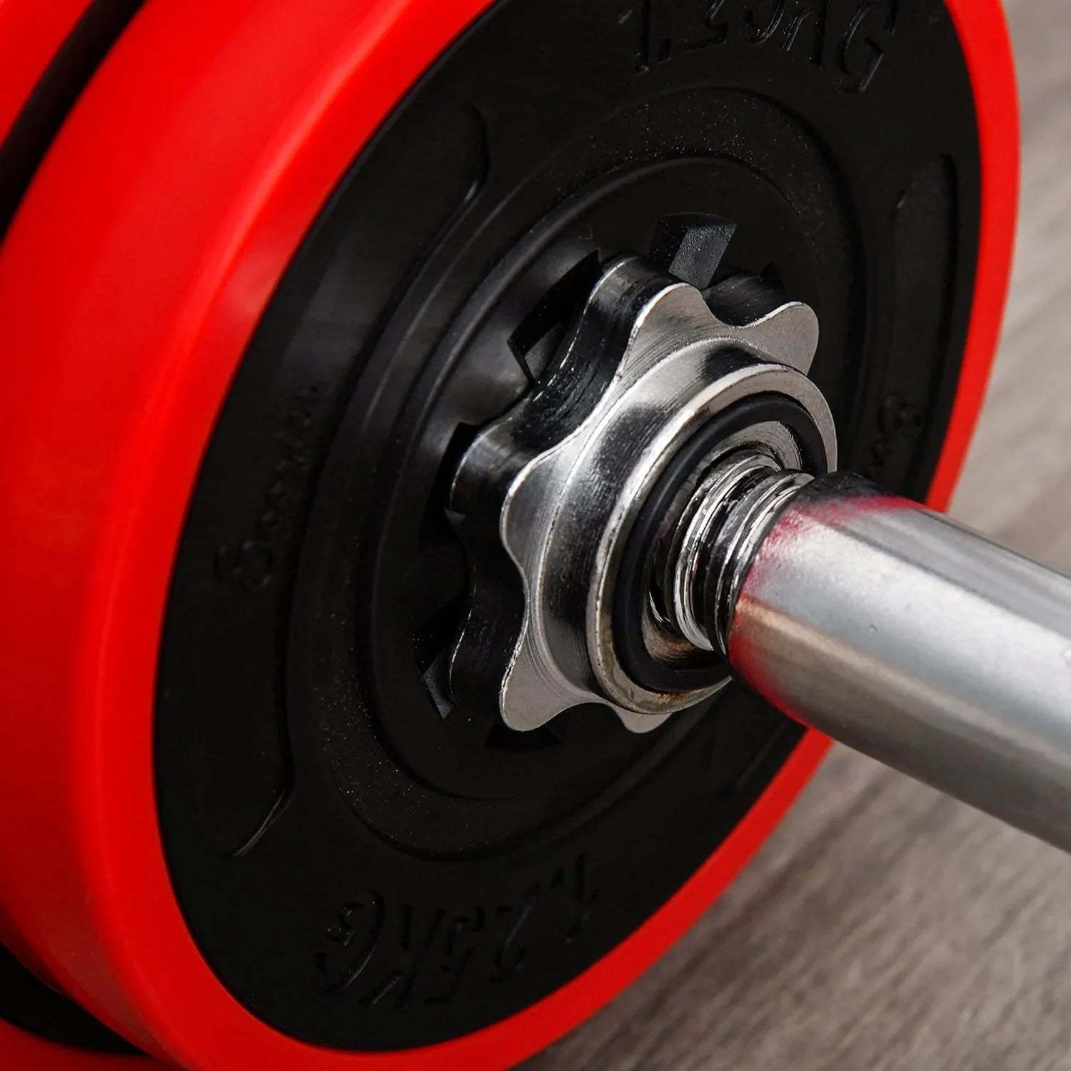 Soozier Adjustable Dumbbell Set; Convertible to Barbell Weight Set for Home Gym Women and Men Weight Lifting Training