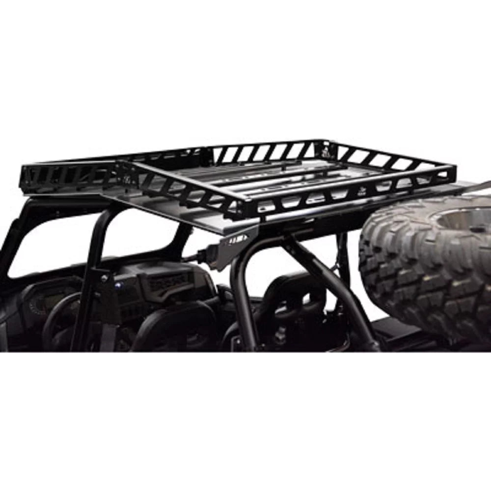 UTV Adventure Roof Rack Rack with Force Roof and V2 30" Lt. Bar Compatible With Polaris RZR XP 4 Turbo Limited Edition 2019