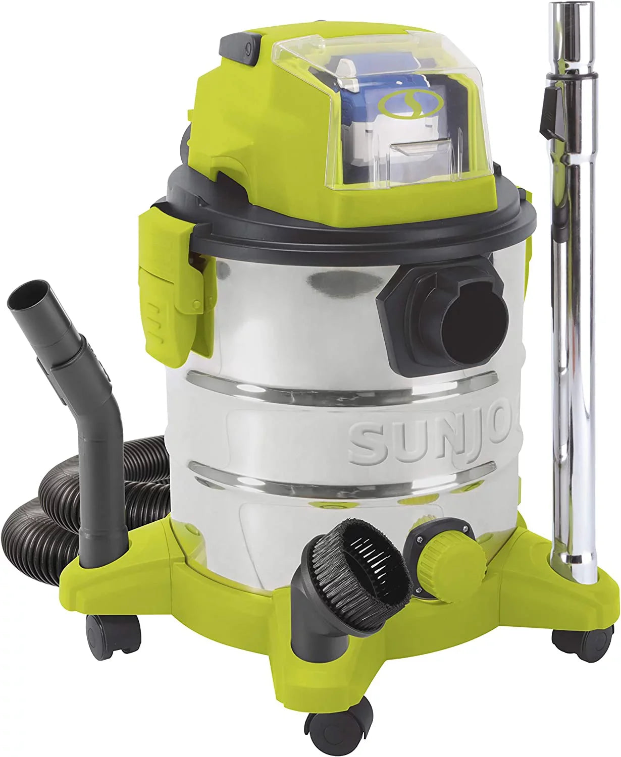 FJU -WDV6000 24-Volt 5.3-Gallon Cordless Wet/Dry Vacuum; 5.3 Gallon; ; (w/ 4.0-Ah Battery and )